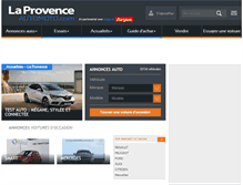 Tablet Screenshot of laprovence-automoto.com